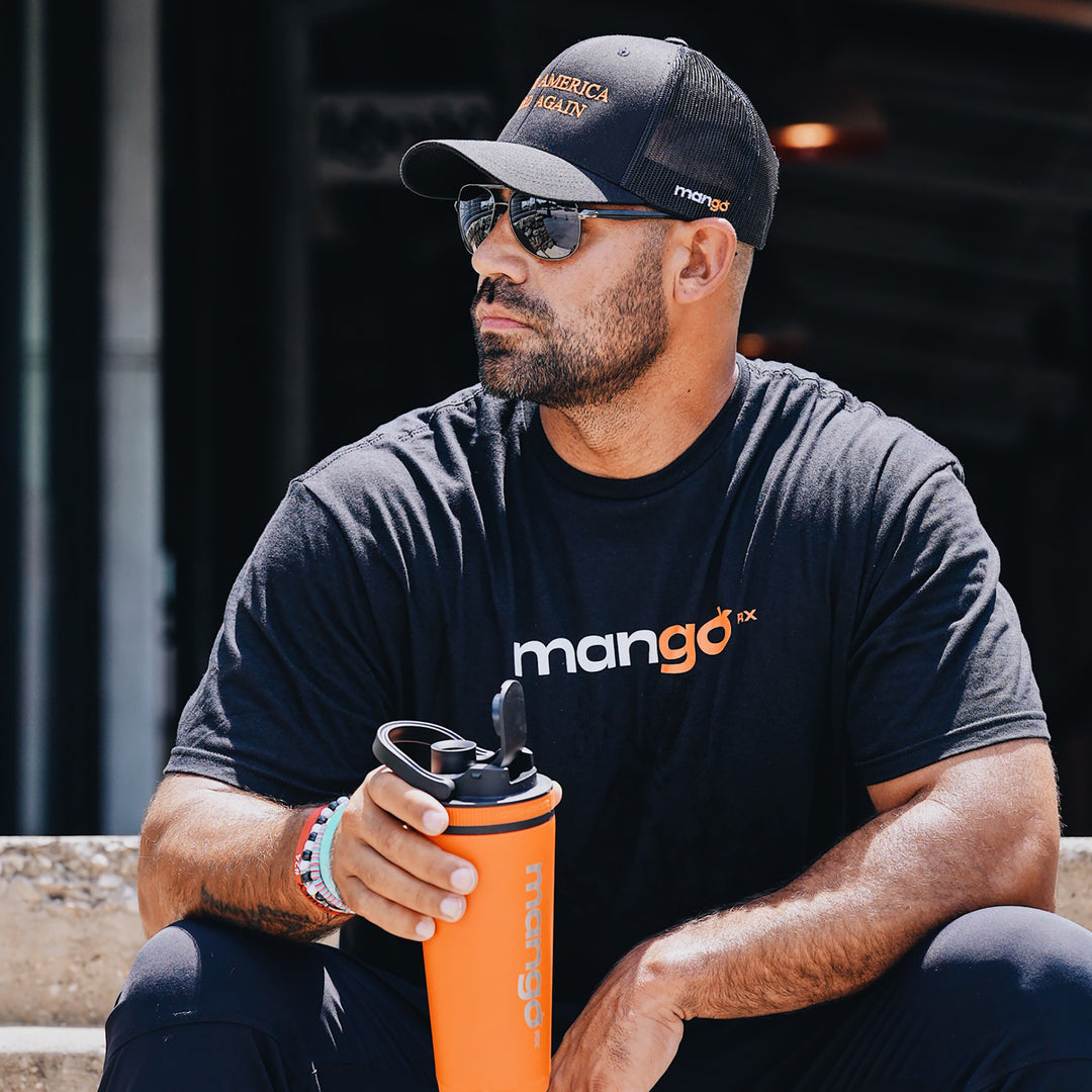 MangoRx & Ice Shaker - Protein Tumbler Bottle – Make America Hard Again